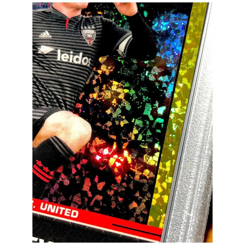 2023 Topps Chrome MLS Gold Mini-Diamond #81 Wayne Rooney /50 PSA 8 NM-MT